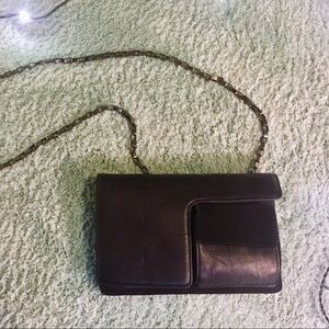 Cute Modern Medium Black Clutch Purse DEENA & OZZY